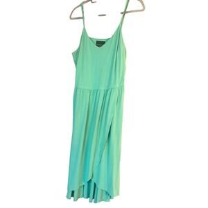 Cynthia Rowley- Women’s  layered mint green spaghetti strap knit dress size 1X